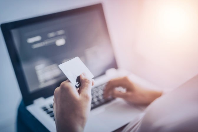 internetbanking, platba kartou