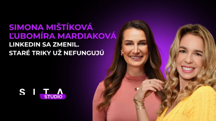 Simona Mištíkova a Ľubomíra Mardiakova vo video podcaste PR USER v Štúdiu SITA.